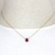 Ruby Small Pendant Necklace