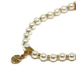Creamrose Ivory Pearl and Gold Wrist Tasbih