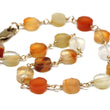 Agate Bracelet in Wire Wrapped Gold