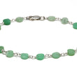 Chrysoprase Bracelet in Wire Wrapped Silver