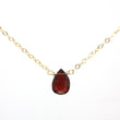 Garnet Small Pendant Necklace