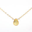 Citrine Small Pendant Necklace