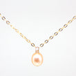 Pink Pearl Small Pendant Necklace