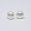 White Pearl Stud Earrings 5mm