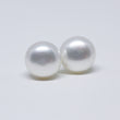 White Pearl Stud Earrings 7-7.5mm