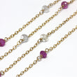Ruby Wire Wrapped Layering Necklace