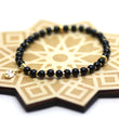 Obsidian and Gold Wrist Tasbih