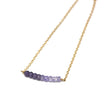 Amethyst Petite Bar Bracelet