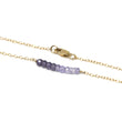 Amethyst Petite Bar Bracelet