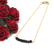 Black Spinel Petite Bar Bracelet