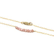 Rhodocrosite Petite Bar Bracelet