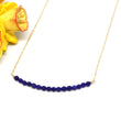 Lapis Lazuli Bar Necklace