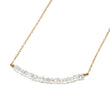Aquamarine Bar Necklace