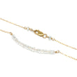 Aquamarine Bar Necklace