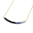 Sapphire Ombré Bar Necklace