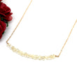 Citrine Bar Necklace