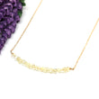 Citrine Bar Necklace