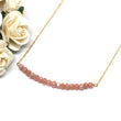 Rhodocrosite Bar Necklace