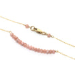 Rhodocrosite Bar Necklace