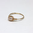 Small Pink Pearl Ring