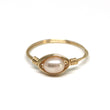 Small Pink Pearl Ring