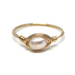Small Pink Pearl Ring