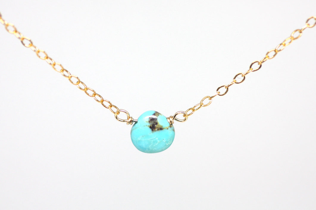 Turquoise Small Pendant Necklace