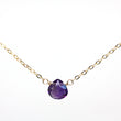Amethyst Small Pendant Necklace
