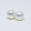 White Pearl Stud Earrings 4-5mm
