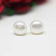 White Pearl Stud Earrings 5mm