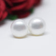 White Pearl Stud Earrings 7-7.5mm