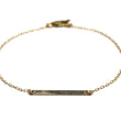 Smooth Bar Gold Layering Bracelet