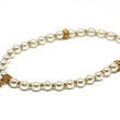 Swarovski Pearl Wrist Tasbih in Gold or Silver in M/L CLEARANCE