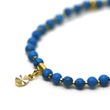 Turquoise Howlite and Gold Wrist Tasbih