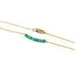 Green Onyx Petite Bar Bracelet