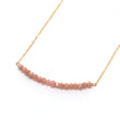 Rhodocrosite Bar Necklace