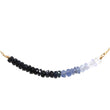 Sapphire Ombré Bar Necklace